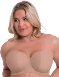 Womens Ck2601 Luxe-Updated Strapless Bra - Beige - Size 32f