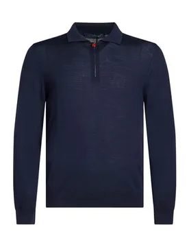Pullover Hombre Azul noche 48 Hombre - Kiton - FashionsVida