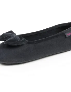 Chaussons ballerines Noir rouges noir 37/38 - Isotoner - FashionsVida