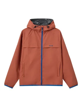 Veste De Pluie Romo Festival Packable Autumn Leaf / Blue S Homme - H2O - FashionsVida