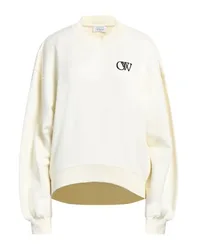 Sweatshirt Damen Elfenbein L,S Damen