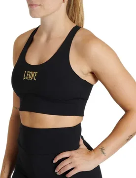 Leone1947 Top De Sport Dna Black S - Leone1947 - FashionsVida