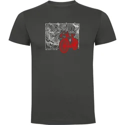 T-shirt à Manches Courtes Topographic