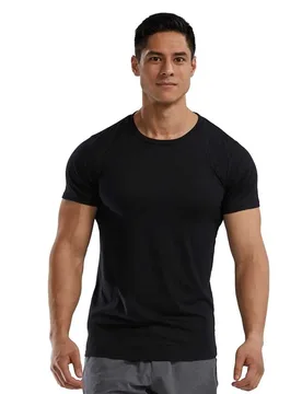 Tlightweight Ultrasoft Tech Short Sleeve T-shirt Black 2XL Men,Women - TYR - FashionsVida