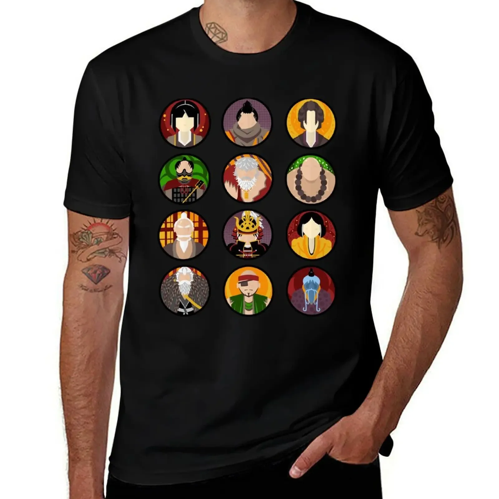 Faces of Sekiro T-Shirt Basic Solid Color Short Sleeve Cotton Top - Aliexpress - FashionsVida