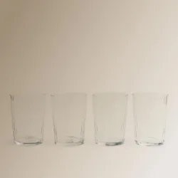 Juego de 4 vasos de refresco Lucca