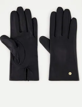 Guantes básico liso piel - Latouche - FashionsVida