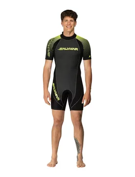 Muta Shorty A Maniche Corte Surfshell 2.0 Mm - Salvimar - FashionsVida