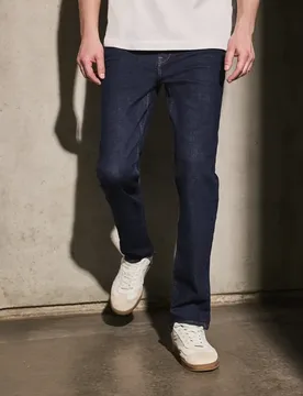 Street One Slim Fit Jeans male Blau - Street One MEN - FashionsVida