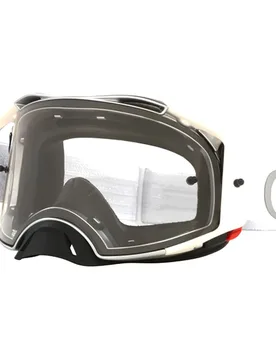 Goggles Occhiali Airbrake Mx Tuff Blocks White - Oakley - FashionsVida