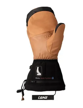 Moufles 9.0 Finger Cap Bronw / Black M - Lenz - FashionsVida