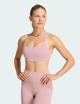Reggiseno sportivo All Me Light Support XS Magic Mauve - Adidas - FashionsVida