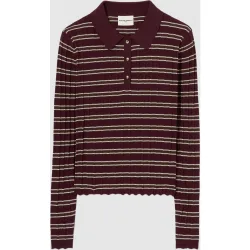 Jersey de mujer fino a rayas