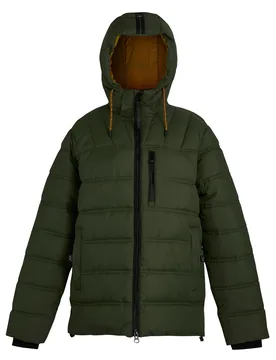 Mens Leeshaw Padded Jacket (Olive Night/pumpkin Spice) - Size 2xl - Regatta - FashionsVida
