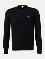 Regular-Fit Strickpullover Schwarz L