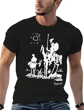 Don Quixote Artwork T-Shirt man t shirt cotton t shirts for man pack cotton man t shirt heavy cotton T-shirt - Aliexpress - FashionsVida