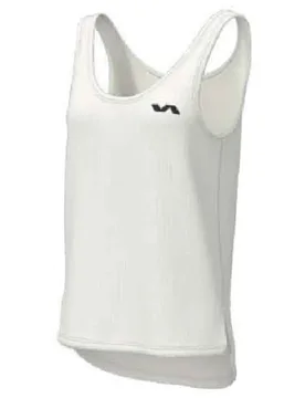 Anne Basic Sleeveless T-shirt White M - Varlion - FashionsVida
