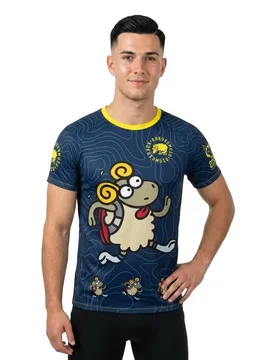 Kukuxumusu Bildot Trail Short Sleeve T-shirt Dark Blue S Men - OTSO - FashionsVida