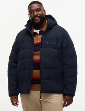 Cazadora de hombre tipo puffer tallas grandes - Tommy Hilfiger - FashionsVida