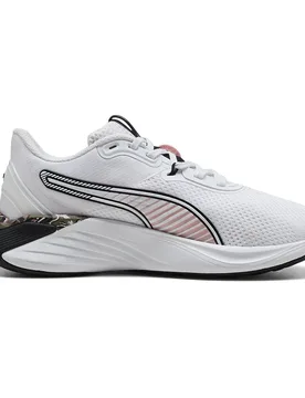 Baskets Pwr Hybrid White / Rosy Outlook / Black EU 38 - Puma - FashionsVida