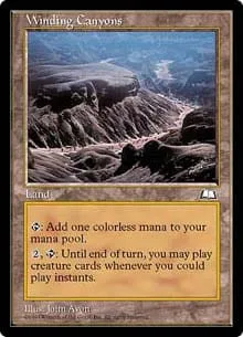 Winding Canyons Weatherlight - Magic: The Gathering - FashionsVida