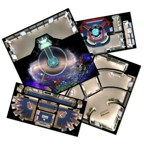 Star Trek Adventures RPG: The Next Generation Starfleet Deck Tiles - Modiphius - FashionsVida
