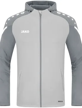 Kinder-Trainingsjacke mit Kapuze Performance - Gris - unisex - Size: 11/12 ans - Jako - FashionsVida
