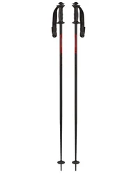 Stöcke Skistöcke Feldflasche / Trinkflaschen Alpine Schnapspole Größe 125 cm schwarz