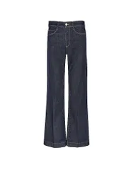 Jeans Straight Fit WIDE dunkelblau 34/L32 Damen