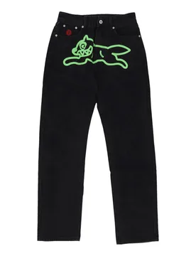 Jeans Uomo Running Dog Denim Pant Black Denim - Ice Cream - FashionsVida