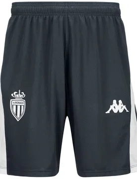 Short Entraînement As Monaco 24/25 Ahora Pro Grey Dk / White 3XL - Kappa - FashionsVida
