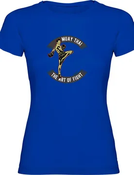T-shirt à Manches Courtes Art Of Fight Royal Blue S - Kruskis - FashionsVida
