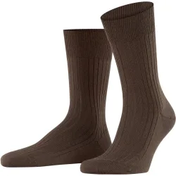 Calcetines cortos de hombre marrones