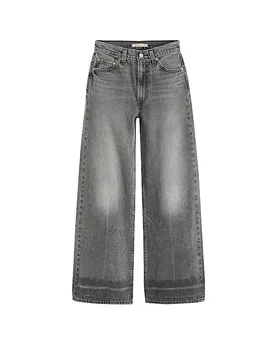 Jeans Wide Leg RIBCAGE gris 24/L30 - Levis - FashionsVida