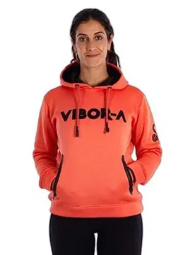 Vibor-a Yarara Hoodie Coral S - Vibor-a - FashionsVida