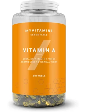 Vitamin A - 30Cápsulas de gel - Myvitamins - FashionsVida