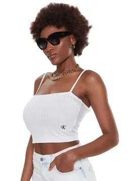 Tank Top Classic Logo Eu L Female - Calvin Klein Jeans - FashionsVida