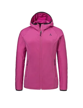 Giacca in pile da donna Cascata Hoodie rosa 36 - Schöffel - FashionsVida
