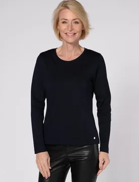 Rdh.-Shirt, 1/1 Arm, uni female - 40 - FashionsVida