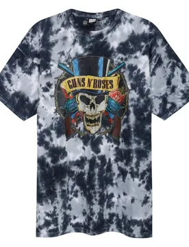 T-Shirt - Amplified Collection - Death Skull - XS bis 3XL - für Männer - Größe L - multicolor - Lizenziertes Merchandise! - Männer - male - Guns N' Roses - FashionsVida