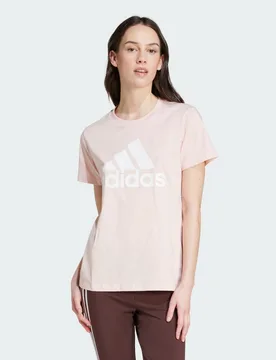 T-shirt con logo Essentials S Sandy Pink - Adidas - FashionsVida