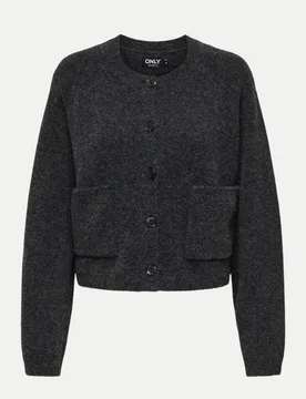 Strickjacke ONLPIEMONTE Grau XL - Only - FashionsVida