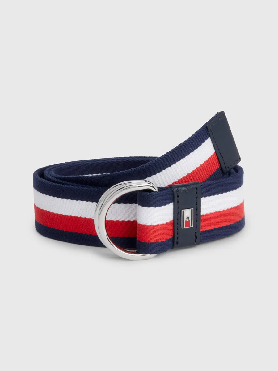 Damen TH Global Stripe Gürtel, desert sky 75 - Tommy hilfiger - FashionsVida