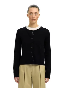 Cardigan Thea Black 2XL - Selected - FashionsVida