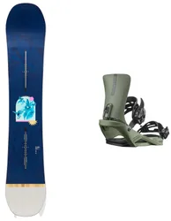 Packs (snowboard + fix) - Snowboard all mountain - Pack Yeasayer FV 2026 - Bleu