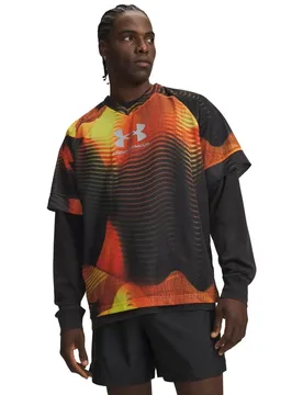 T-shirt à Manches Courtes Icon Mesh Jersey Yellow / Reflective 2XL - Under armour - FashionsVida