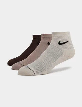 Pack Elevated 1/4 Socks - Damen, Mehrfarbig - female - Size: 38 - 42 - Nike - FashionsVida