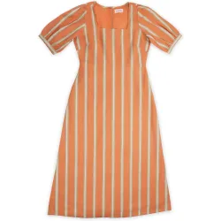 Vestido de mujer vittoria coral rayas