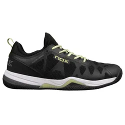Nerbo Padel Shoes Black / Soft Lime UK 7