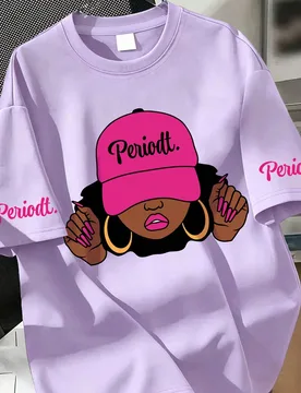 Camiseta de manga corta con cuello redondo y estampado de letras para niñas grandes, nueva ropa cómoda para uso diario - Shein - FashionsVida